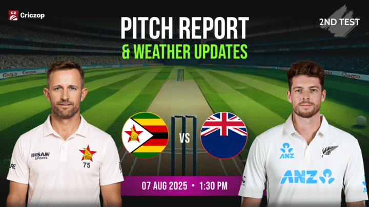 ZIM vs NZ: 2nd Test: Pitch report